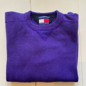 Hilfiger Purple Sweater XL